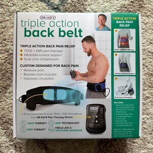 BRAND NEW!! DR-HO'S Triple Action Back Belt
